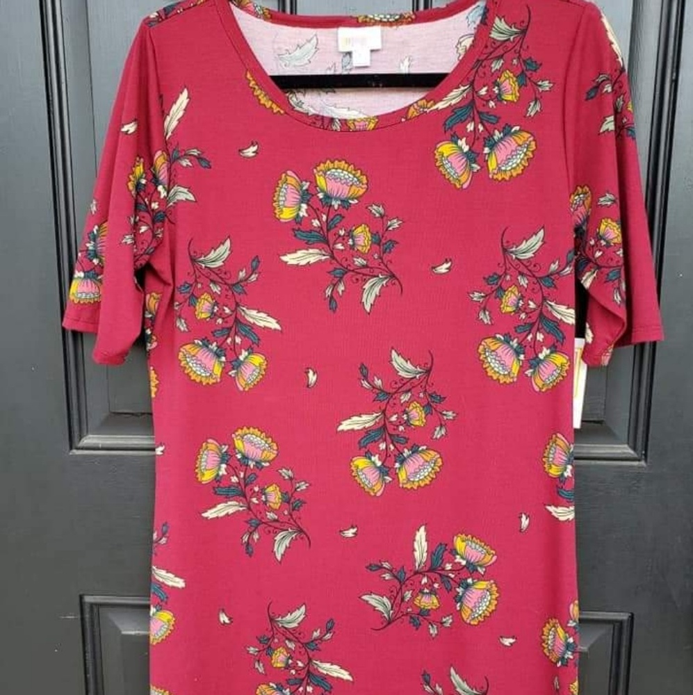 Nwt Lularoe Large Julia Dress